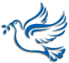 A Blue Dove ~ The Holy Spirit bids you a great day!